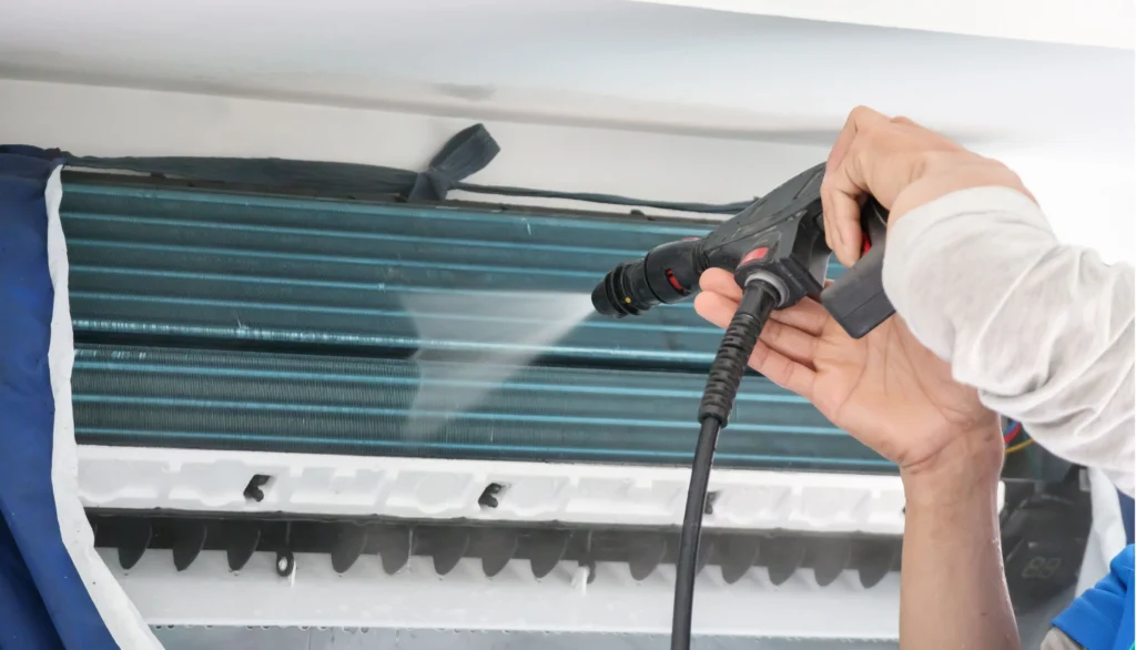 limpeza de ar condicionado