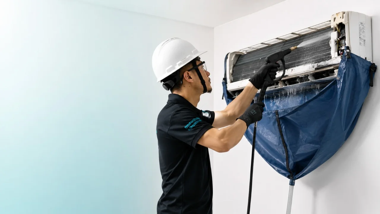 limpeza de ar condicionado moema